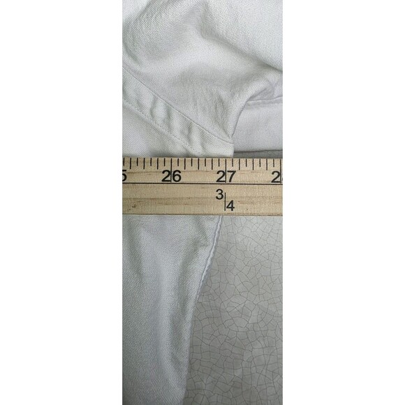 Polo Ralph Lauren Men's XXL TTG White Short Sleeve Dress Shirt - Picture 9 of 11